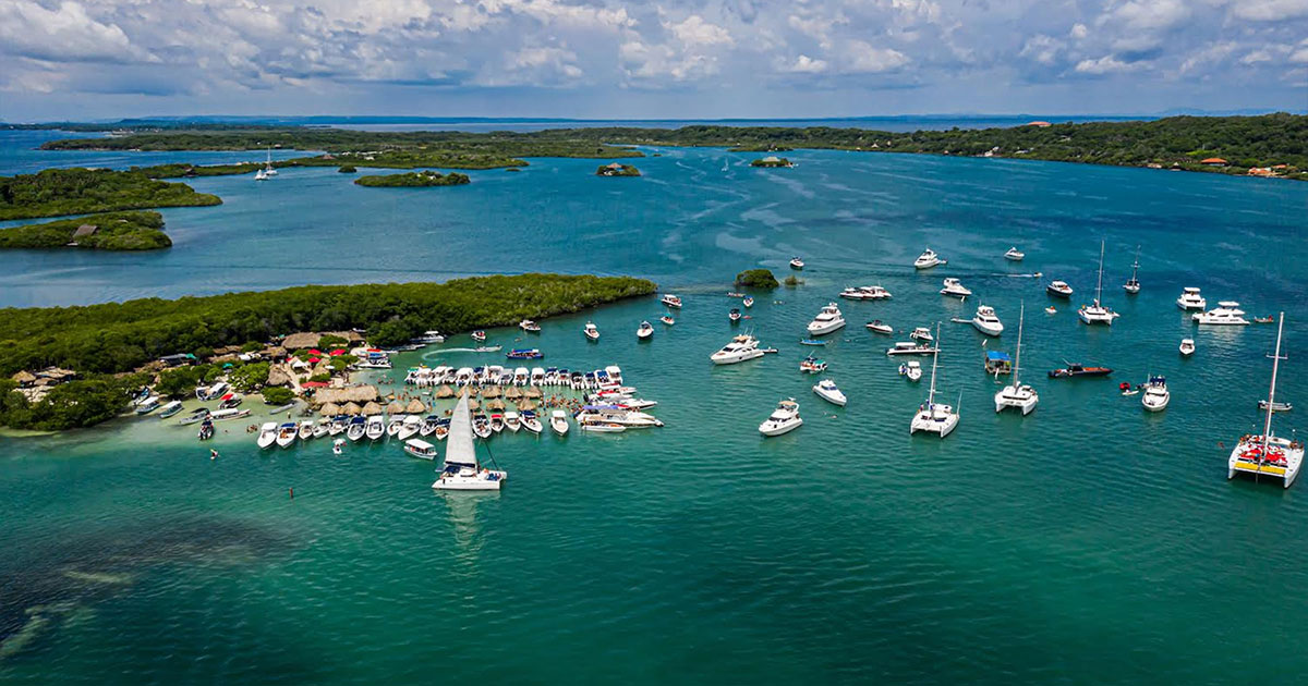 Catamaran Cartagena — wedding